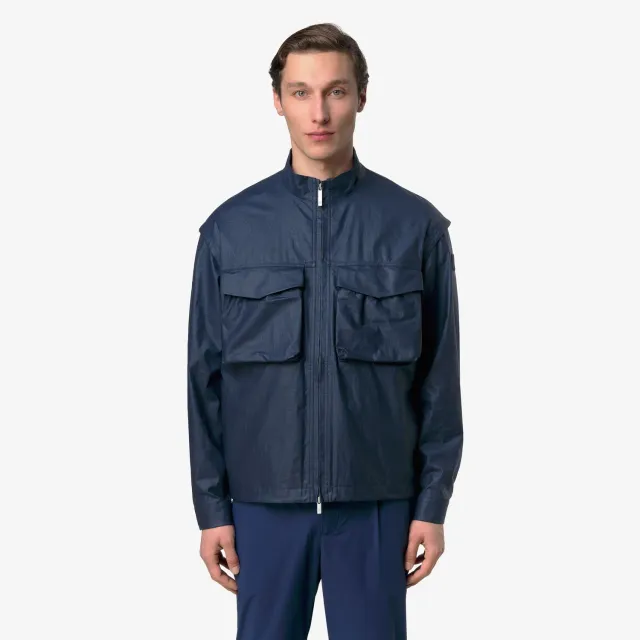 K-Way Orian geaca barbati blue insignia in