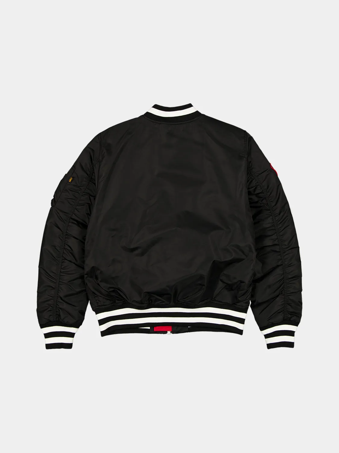 Alpha Industries MA-1 Chicago Bulls geacă bomber Negru