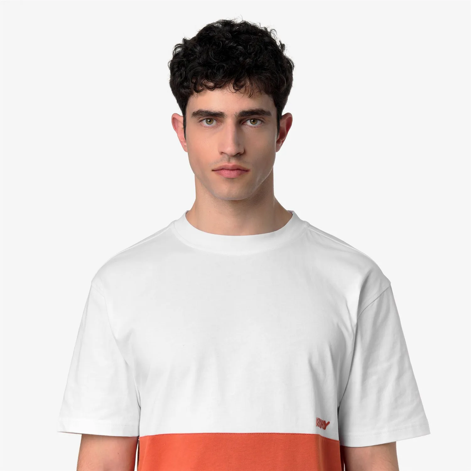 K-Way Solo Jersey tricou barbati portocaliu bumbac 180g