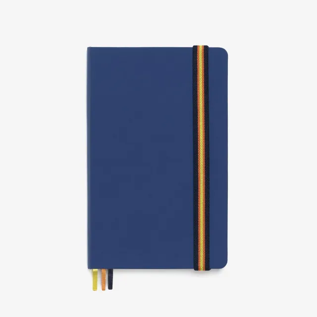 K-Way Moleskine carnet albastru cu elastic