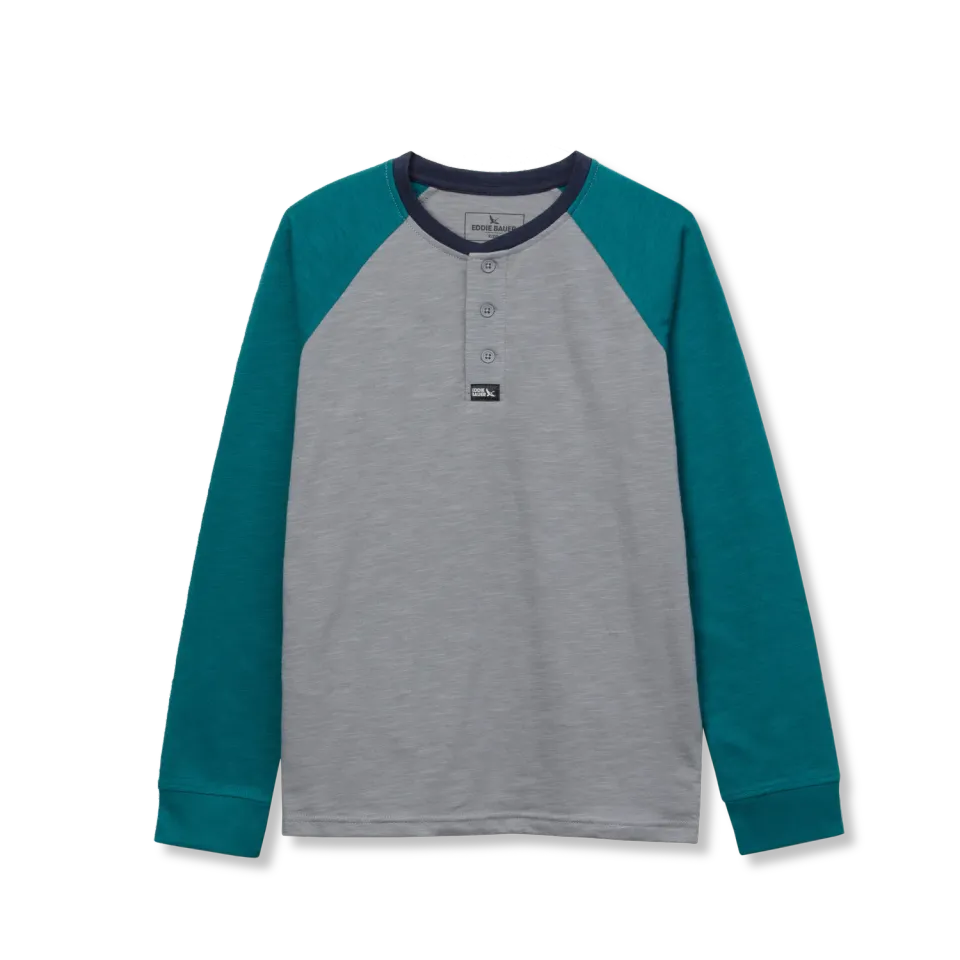 Eddie Bauer Basin bluză băieți greystone bumbac