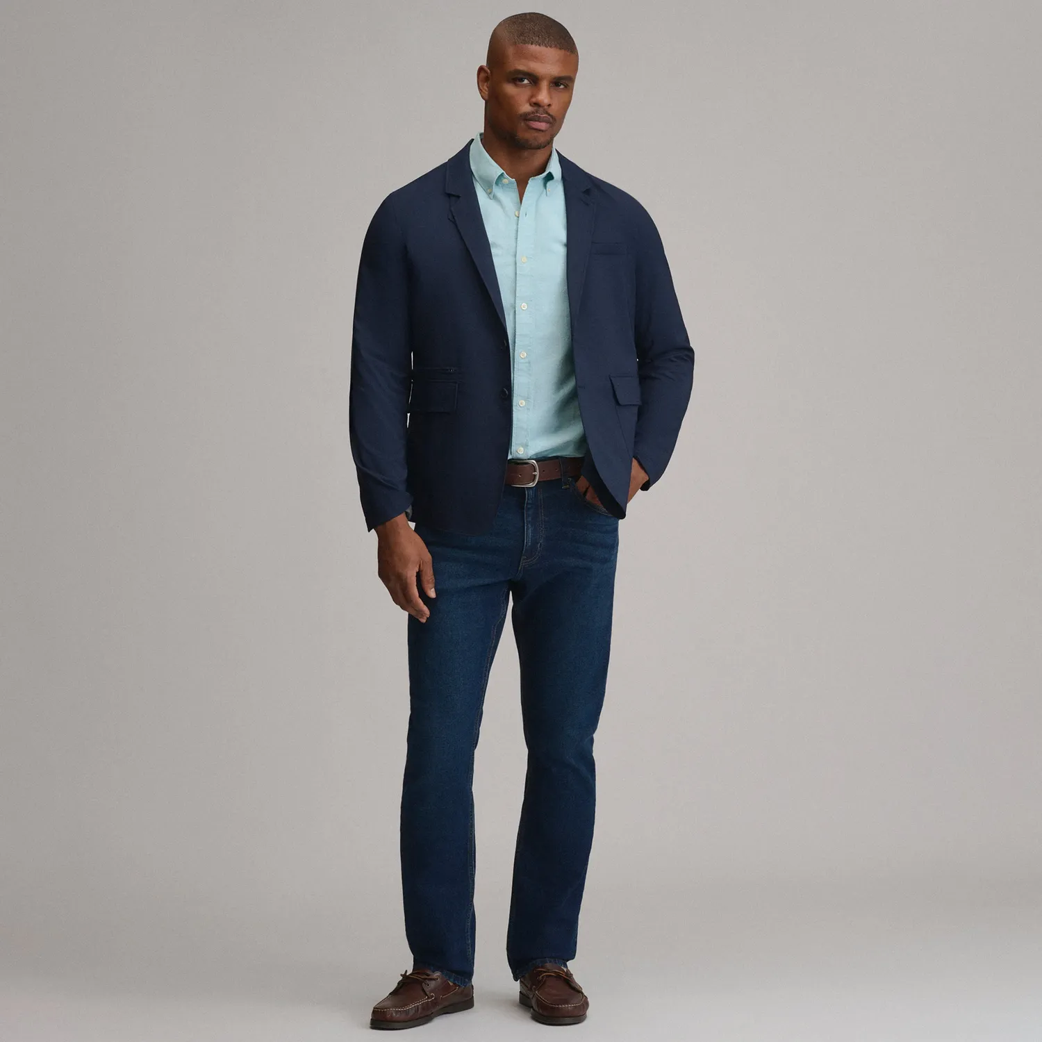Eddie Bauer Eddie's Flex Jean Straight blugi barbati indigo