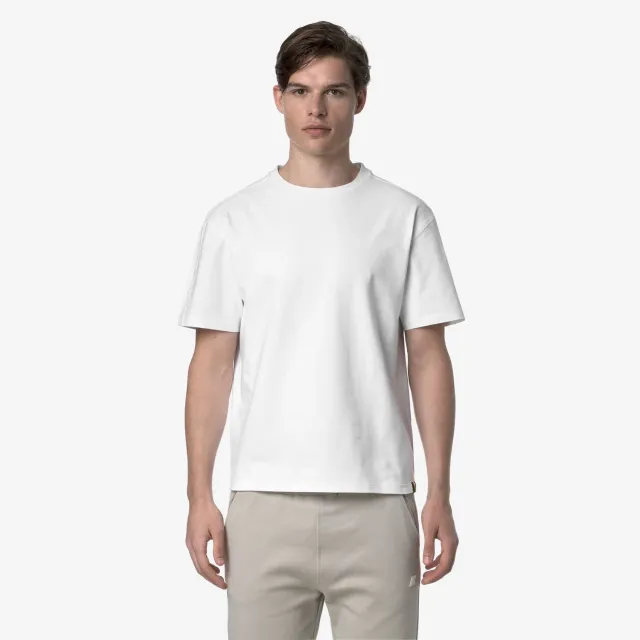 K-Way Fantome Ice Cotton tricou alb barbati