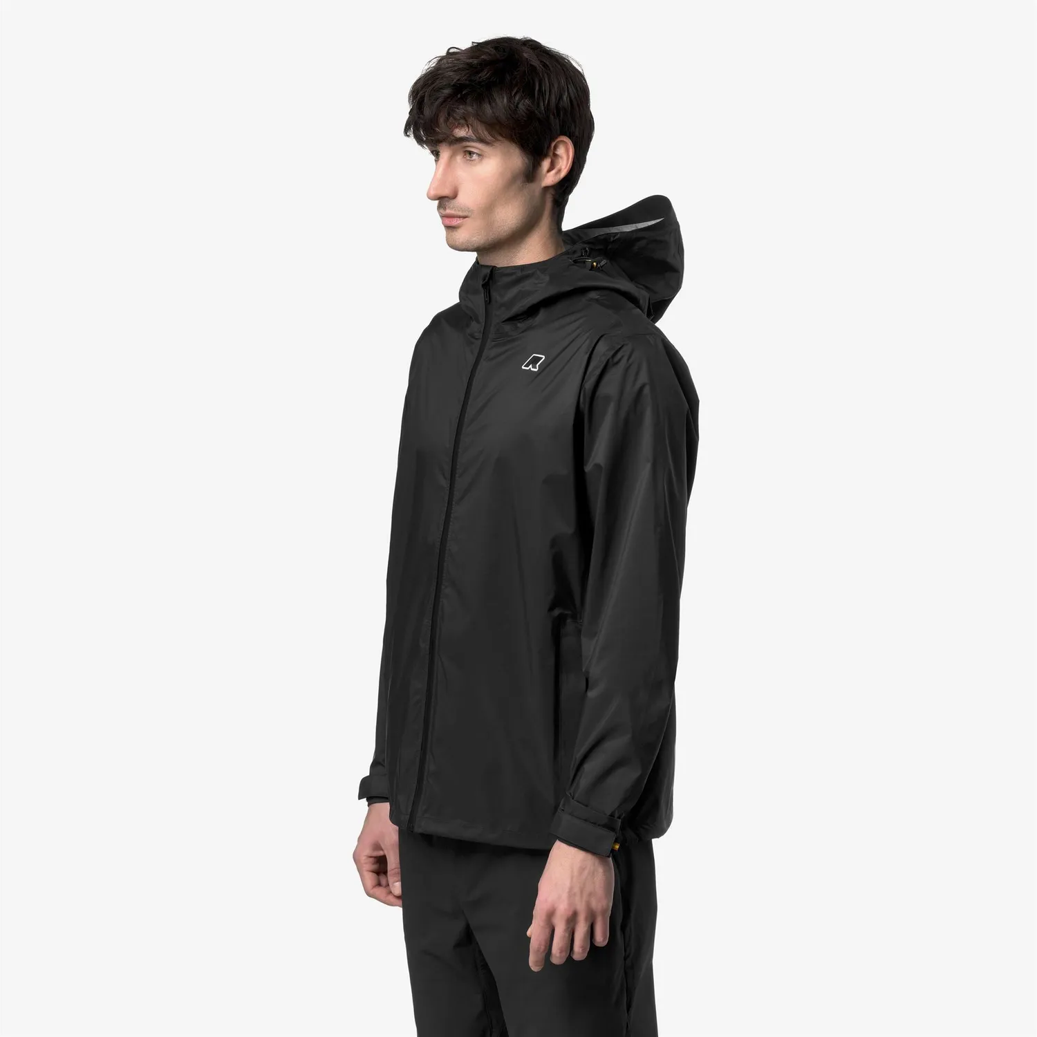 K-Way Charmain Travel geaca unisex negru impermeabila