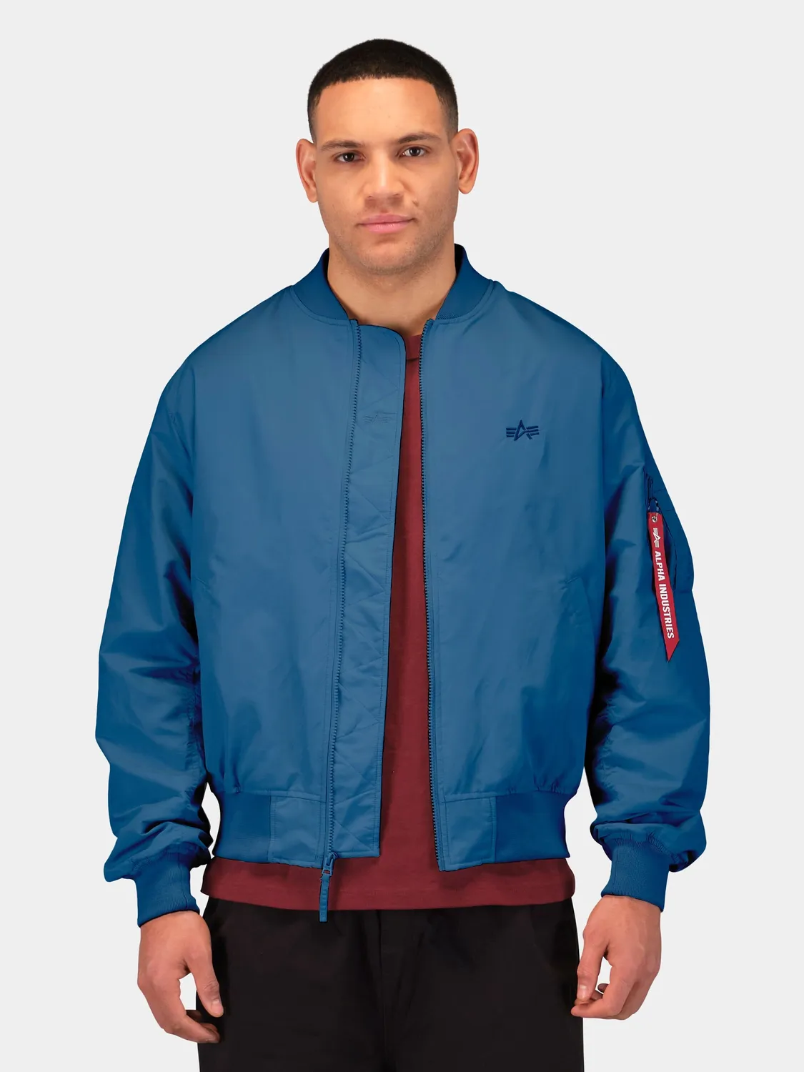 Alpha Industries L-2B Hunter geaca gri impermeabilă