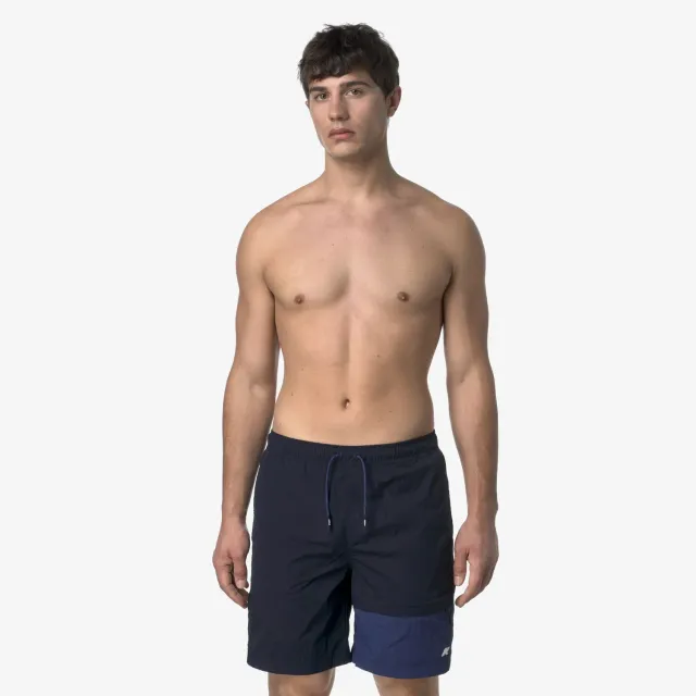 K-Way Lenon Insert Beach sort inot barbati albastru lung