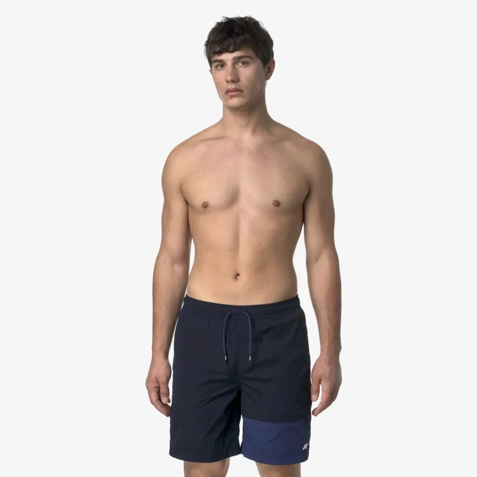 K-Way Lenon Insert Beach sort inot barbati albastru lung