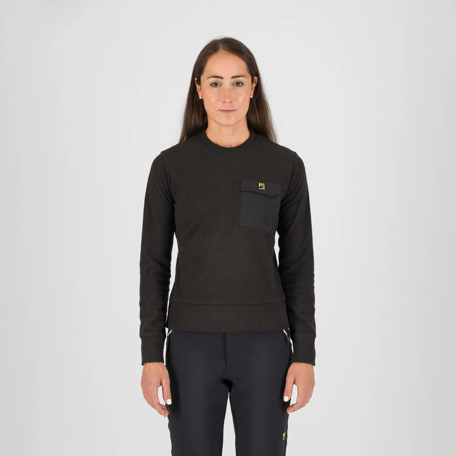 Karpos Mesdi W Crewneck fleece dama elastic calduros