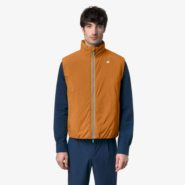 K-Way Valen Plain Warm vestă bărbați portocaliu adobe