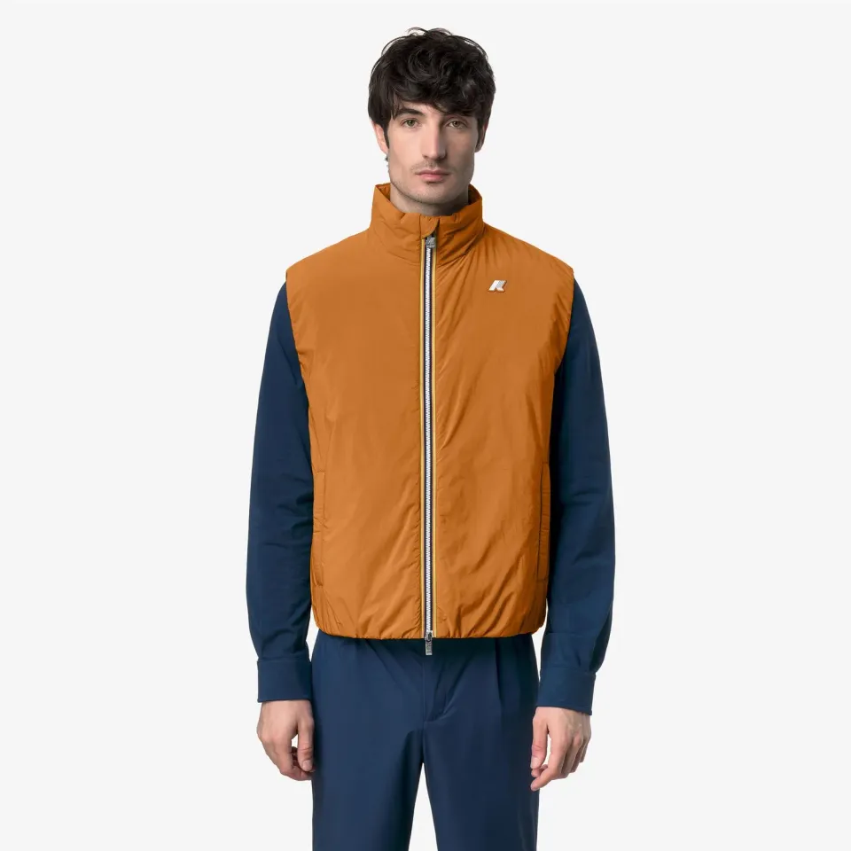 K-Way Valen Plain Warm vestă bărbați portocaliu adobe