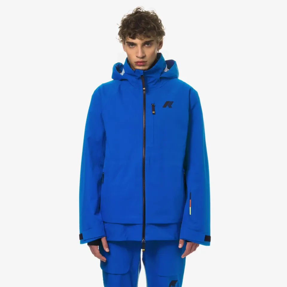 K-Way Bozel 3 Layers geaca schi barbati albastru