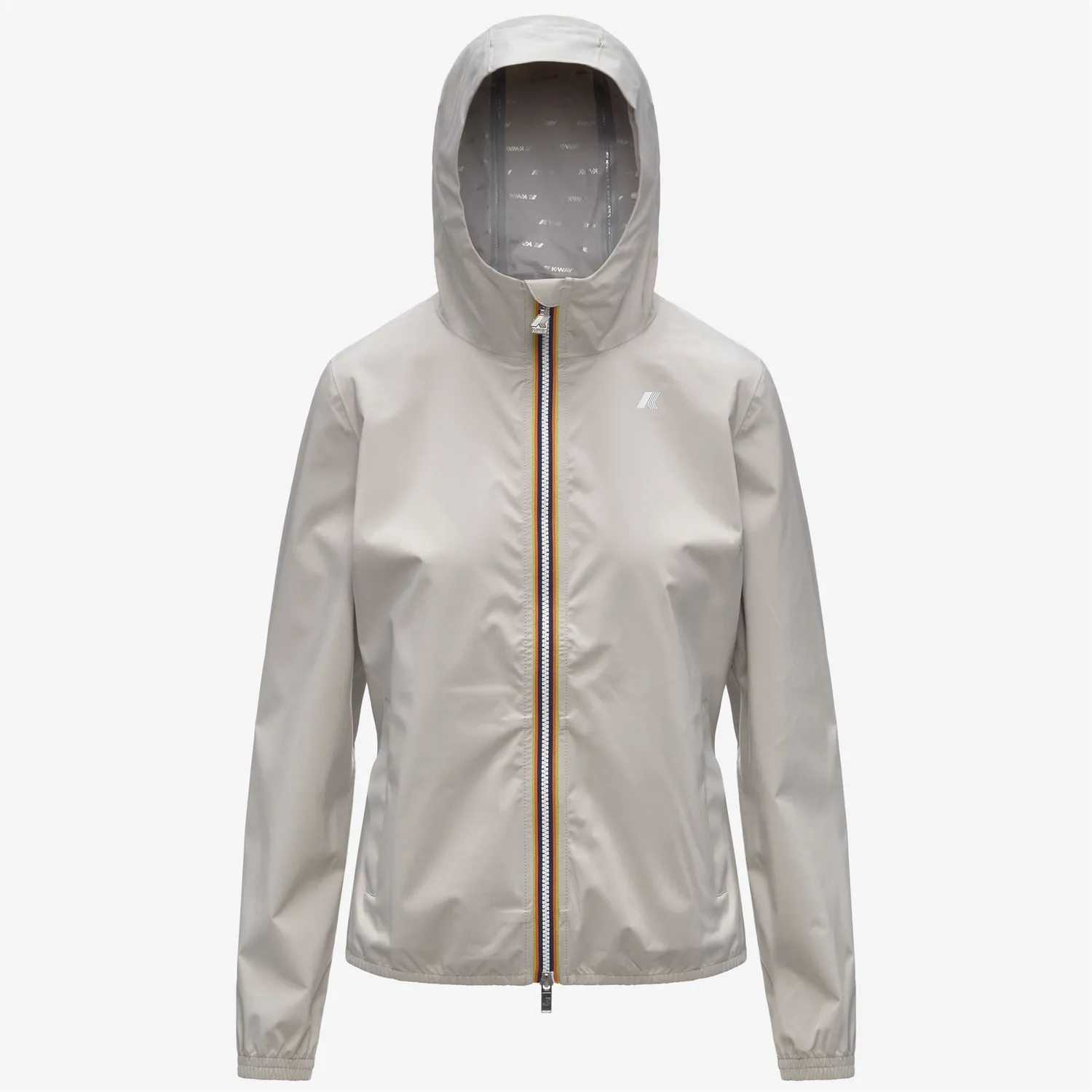 K-Way Lil 2.0 Stretch Dot geaca femei bej impermeabila