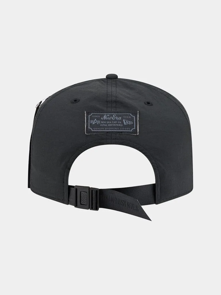 Alpha Industries 19TWENTY sapca Black nylon reglabila