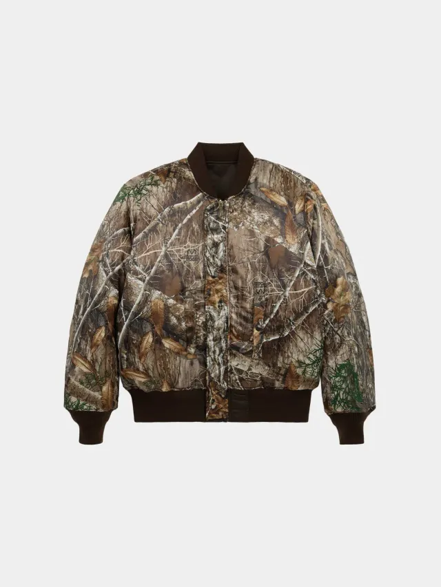 Alpha Industries MA-1 Camo geaca bomber hickory nailon