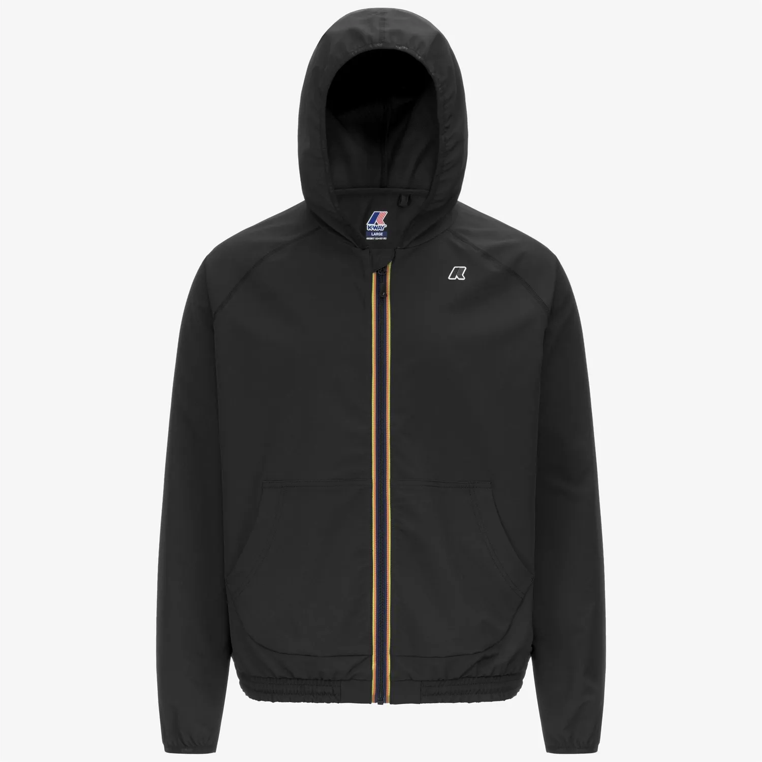 K-Way Sia hanorac fleece negru barbati elastic