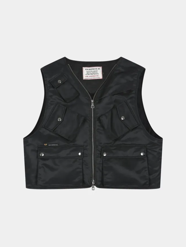 Alpha Industries Andersson Bell vesta neagra S-2XL