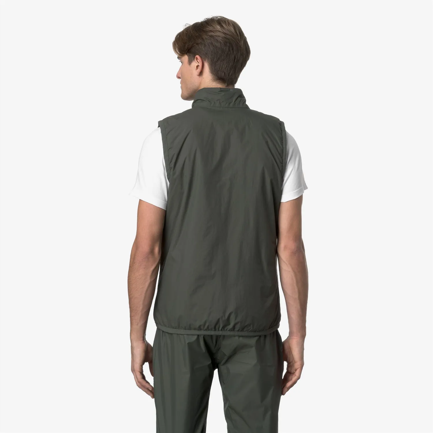 K-Way Le Vrai 4.0 Rouland Warm vestă verde 10000mm