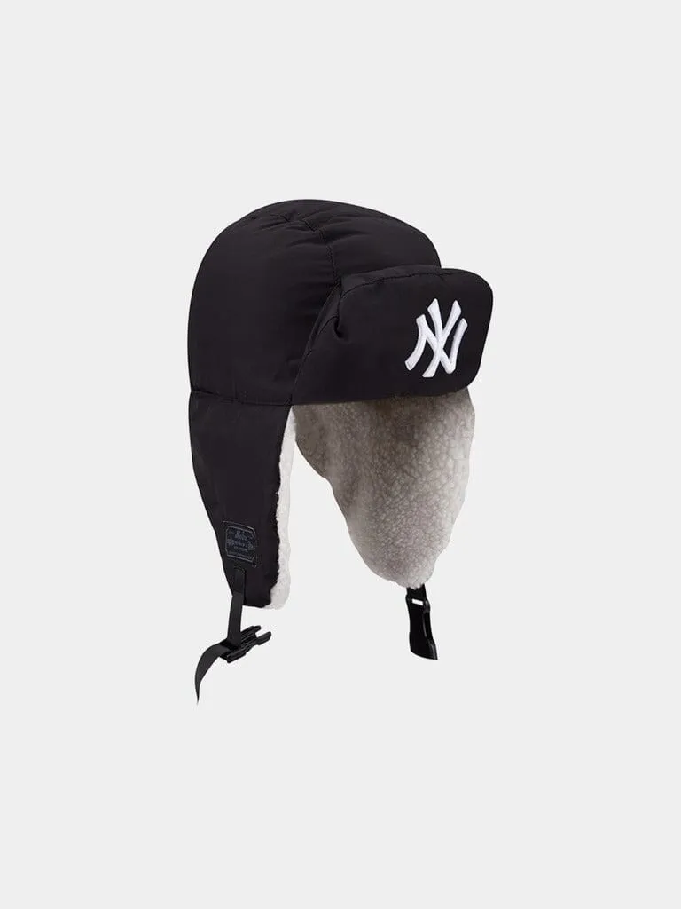 Alpha Industries Yankees Puffer Trapper caciula neagra iarna
