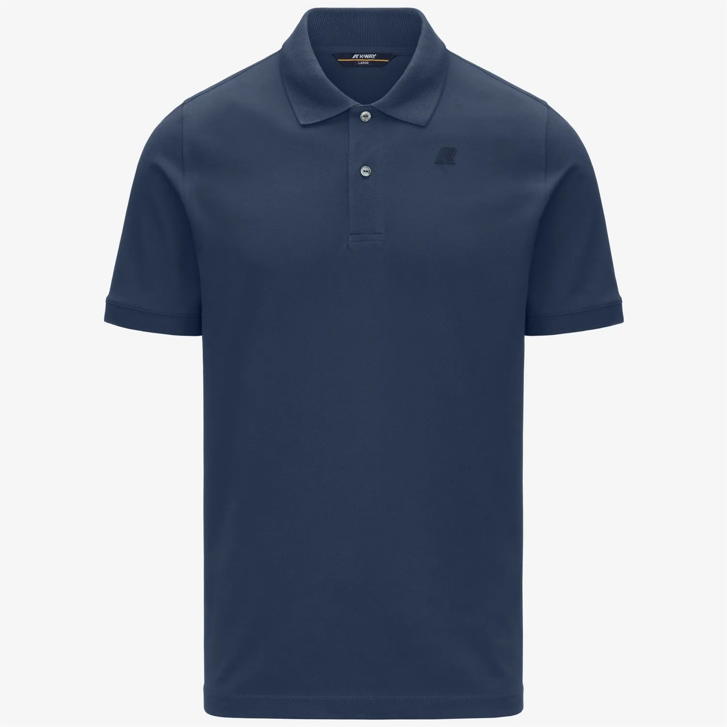K-Way Amedee Pique Slim polo barbati Blue Insignia stretch