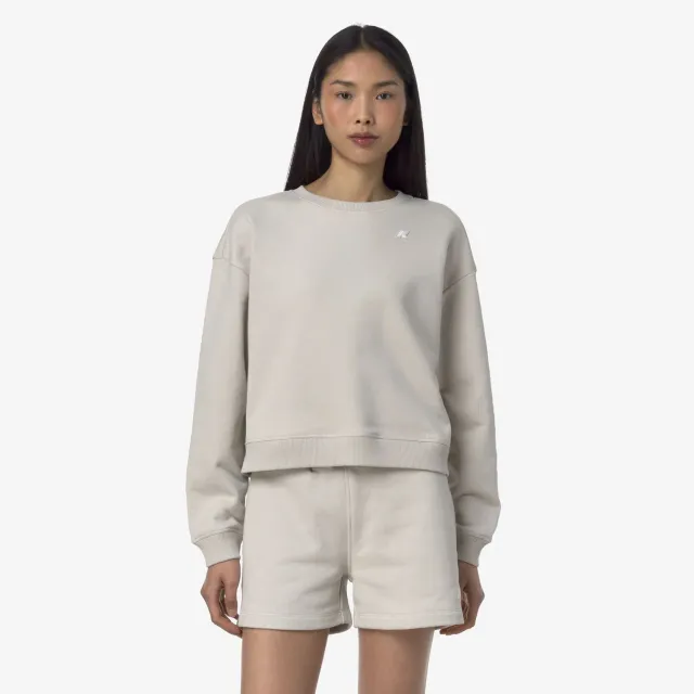 K-Way Loiza French Terry hanorac femei Beige LT