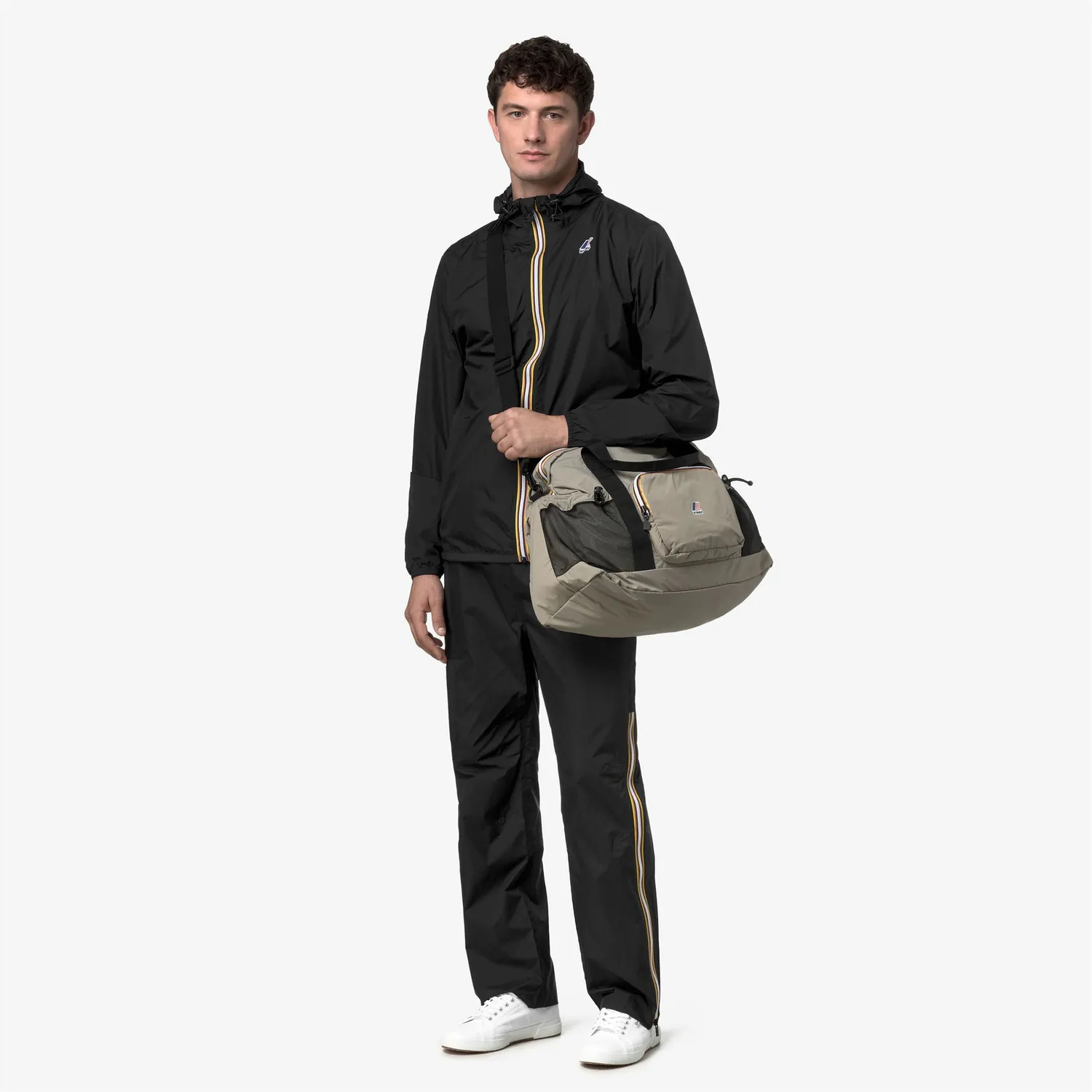 K-Way Le Vrai Marcel 4.0 geanta voiaj Beige Taupe impermeabila