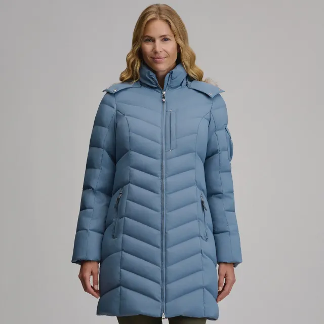 Eddie Bauer Sun Valley parka puf neagra