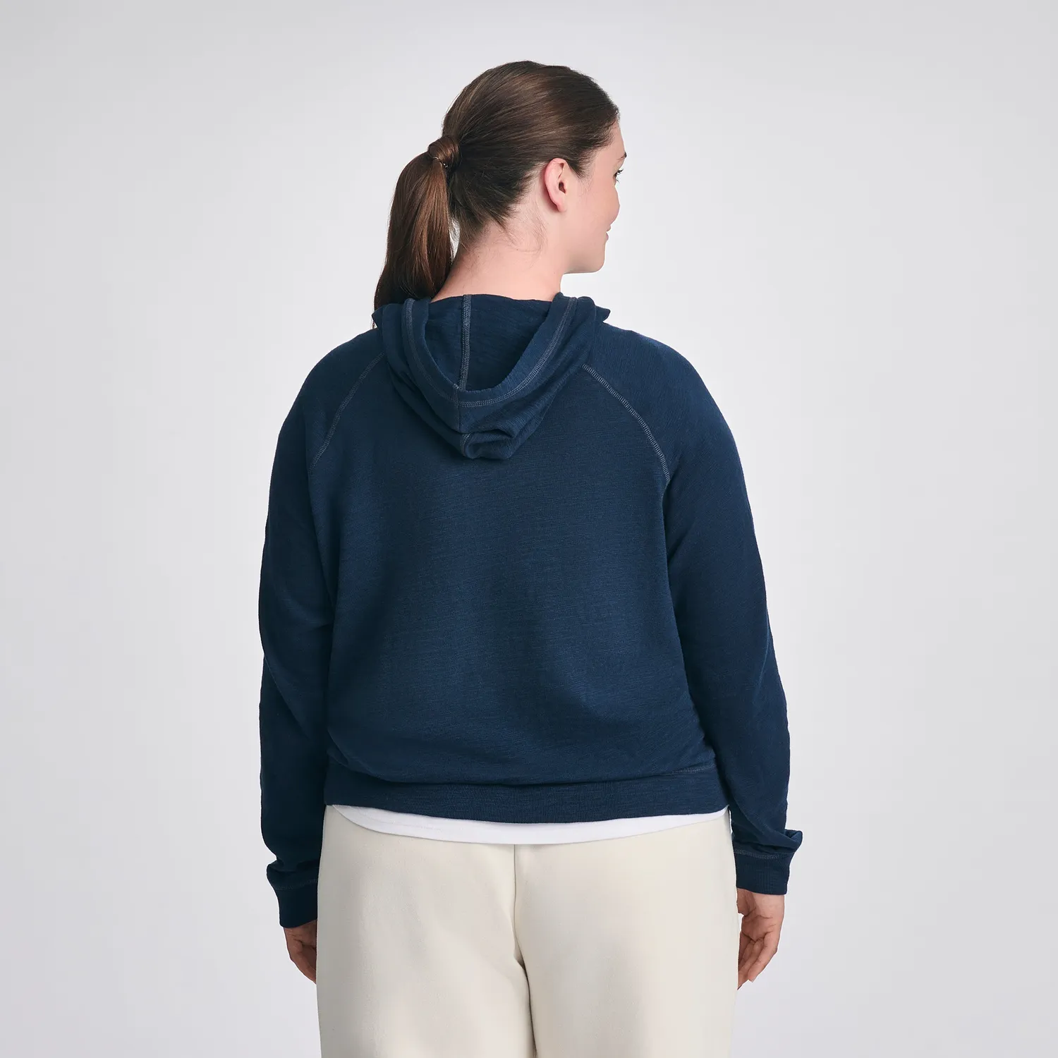 Eddie Bauer Waverly hanorac damă Azure bumbac