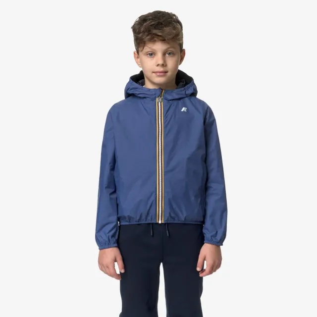 K-Way Jake Plus.2 geaca baieti albastru reversibila