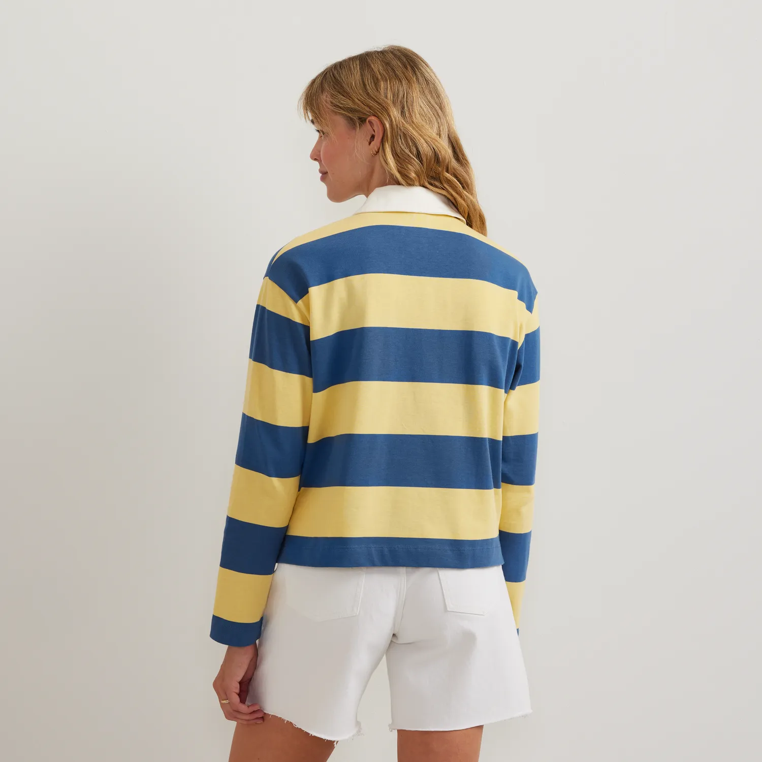 Eddie Bauer Rugby Polo Shirt polo portocaliu bumbac