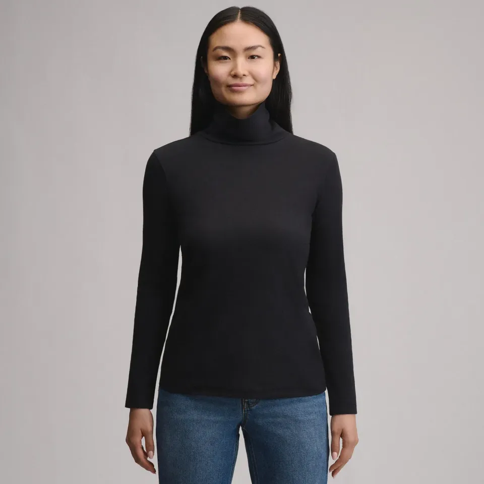 Eddie Bauer Everyday helanca dama neagra maneca lunga
