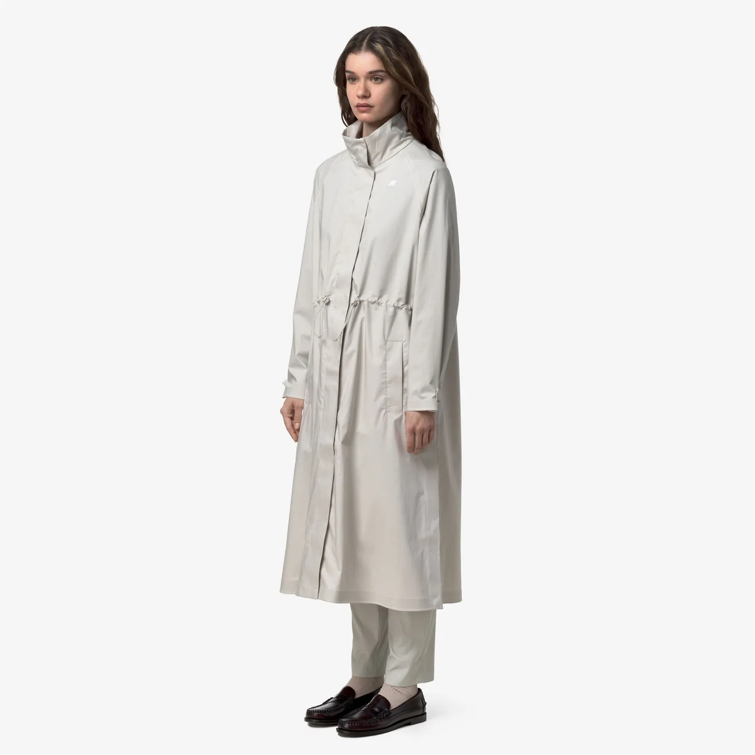 K-Way Barbrein Cotton 3Layers AF palton damă bej