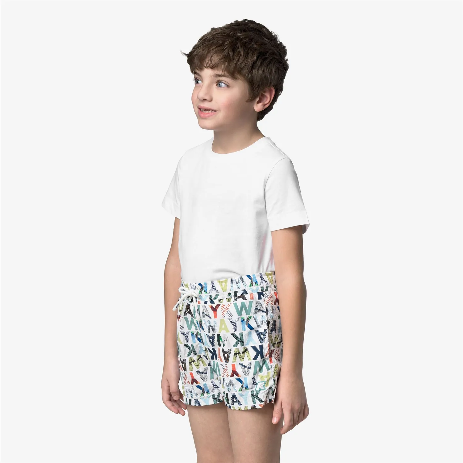 K-Way Hazel Graphic Beach sort inot baieti Graphic