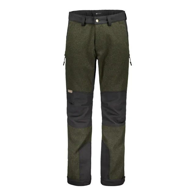 Sasta Anton Wool pantaloni Dark Forest lana reciclata