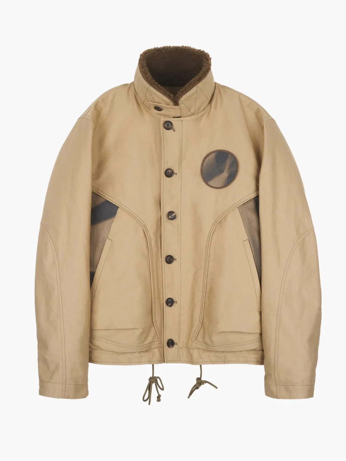 Alpha Industries Jiyongkim Deck geaca verde groasă călduros