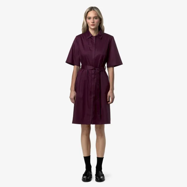 K-Way Nouaille K2147IW rochie damă violet bumbac
