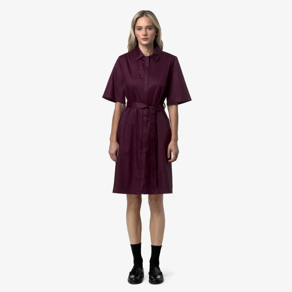 K-Way Nouaille K2147IW rochie damă violet bumbac