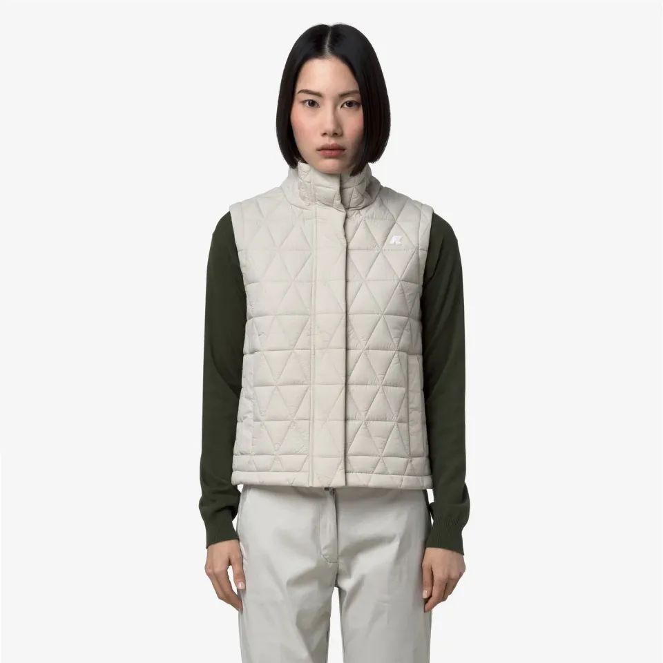 K-Way Satine Diamond vesta dama BEIGE LT calduroasa