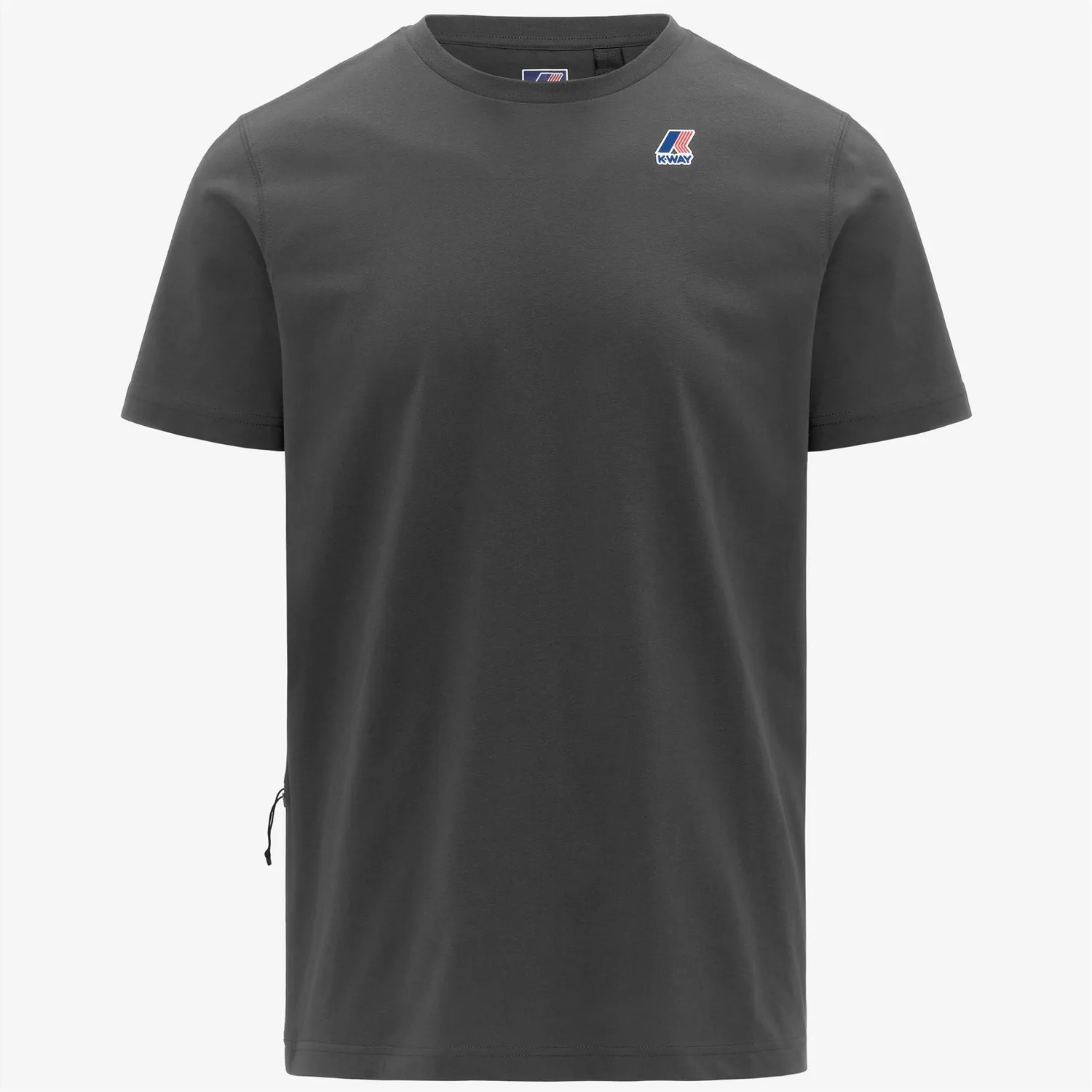 K-Way Leonide tricou bumbac gri pliabil unisex