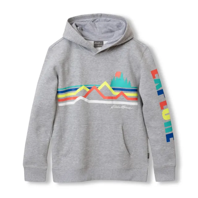 Eddie Bauer Camp Fleece hanorac băieți gri cald