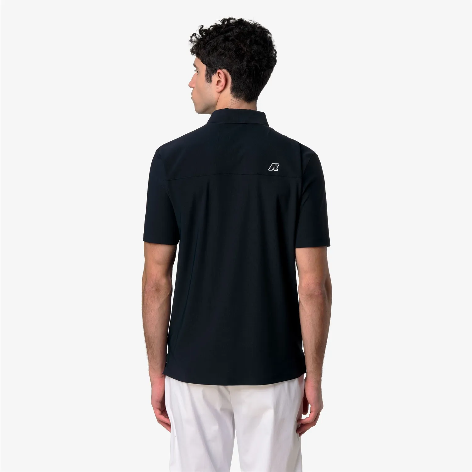 K-Way Swing Golf tricou polo albastru elastic