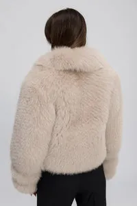 Mareus 471 haina vulpe polara Ivory Cloud 50 cm