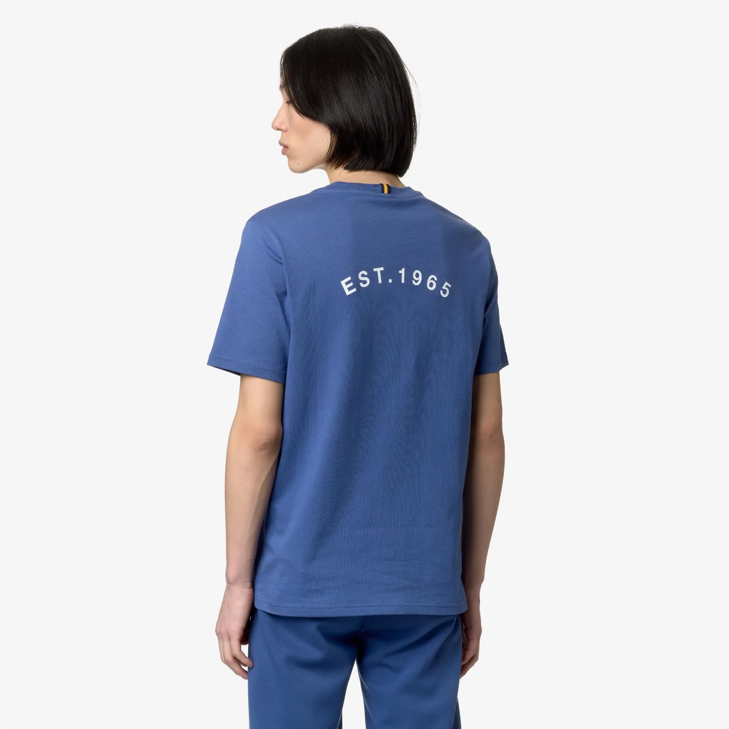 K-Way Odom Established tricou albastru slim