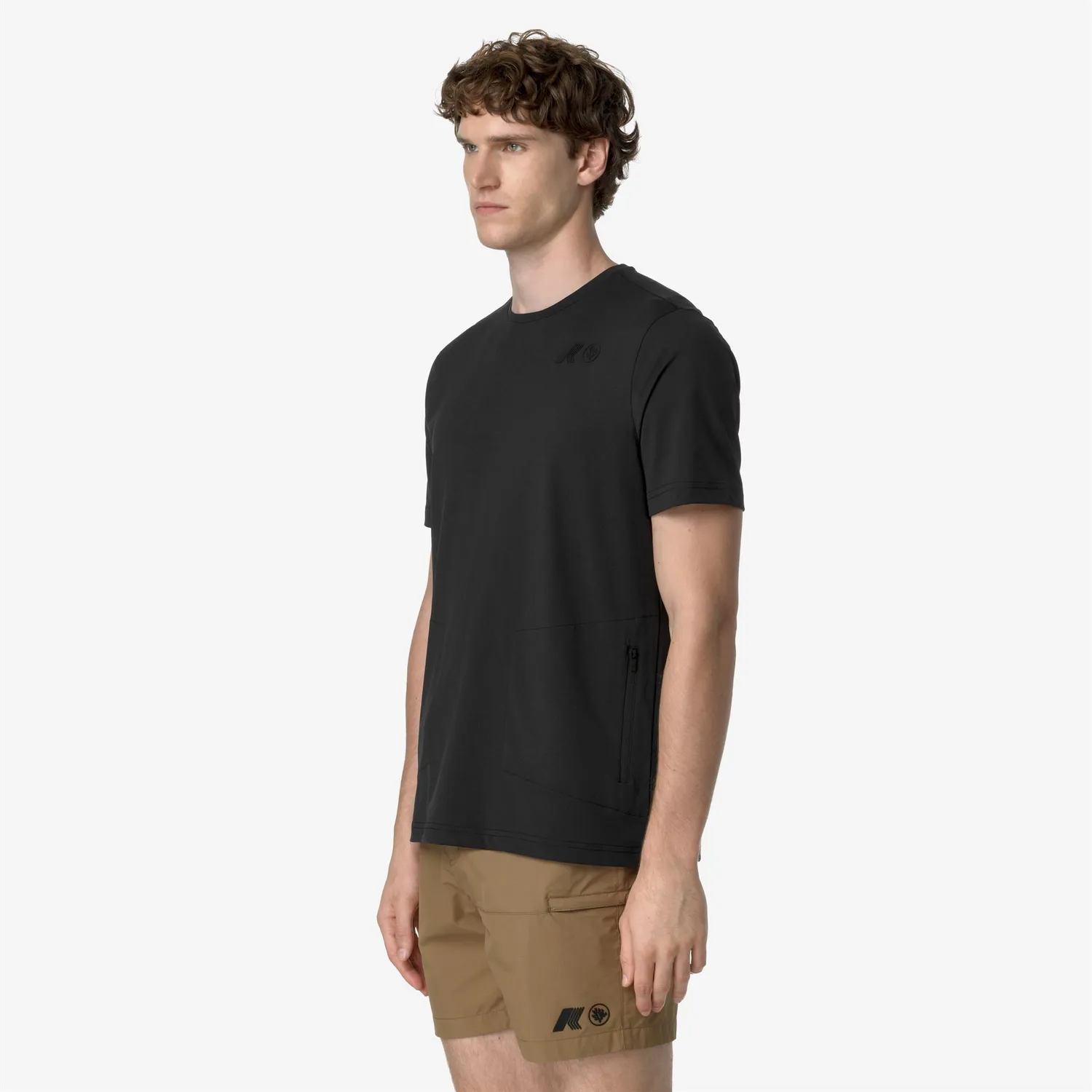 K-Way Seril Coral Gardeners tricou negru pliabil
