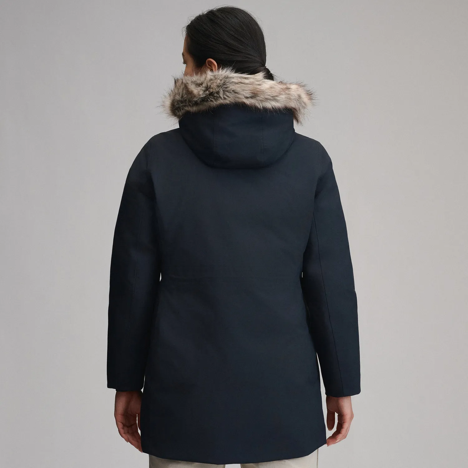 Eddie Bauer Superior Down parka dama Black puf