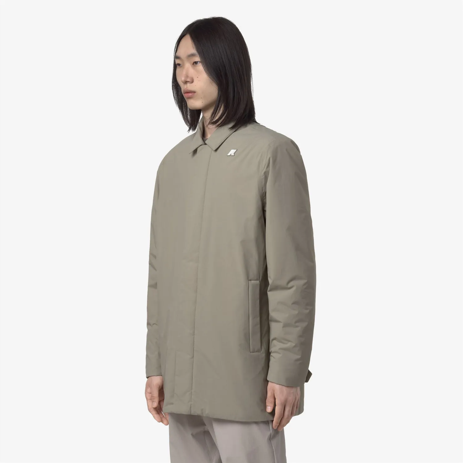K-Way Benny Warm Ottoman geaca barbati verde captusita