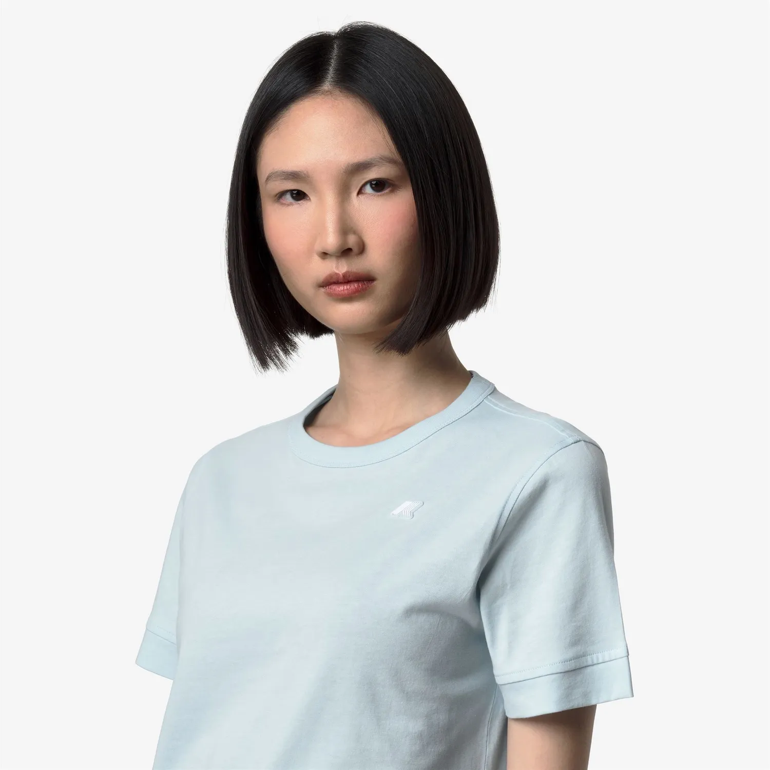K-Way Emel Jersey tricou dama blue baby bumbac