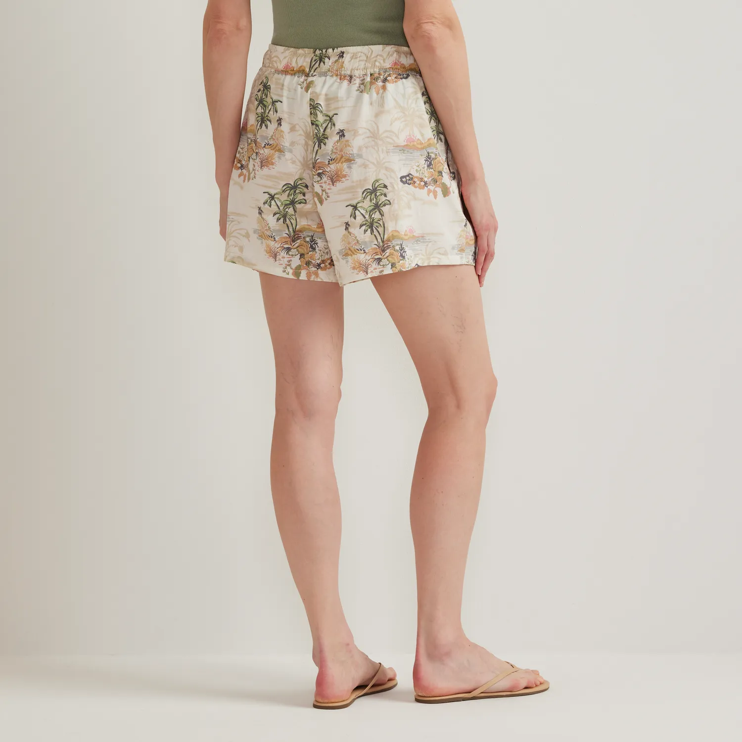 Eddie Bauer Baja pantaloni scurti Sand cu snur lejeri