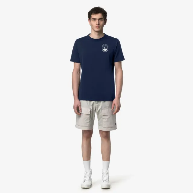 K-Way Graphel tricou bărbați albastru quick-dry poliester