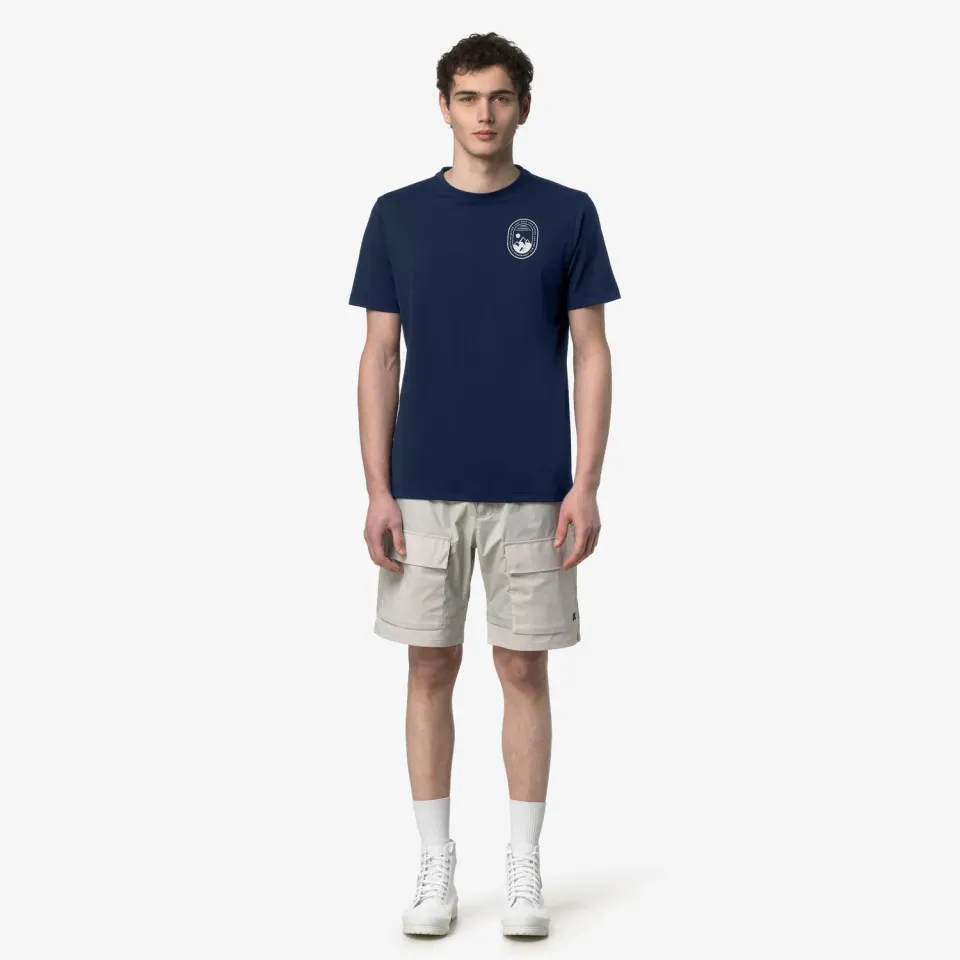 K-Way Graphel tricou bărbați albastru quick-dry poliester