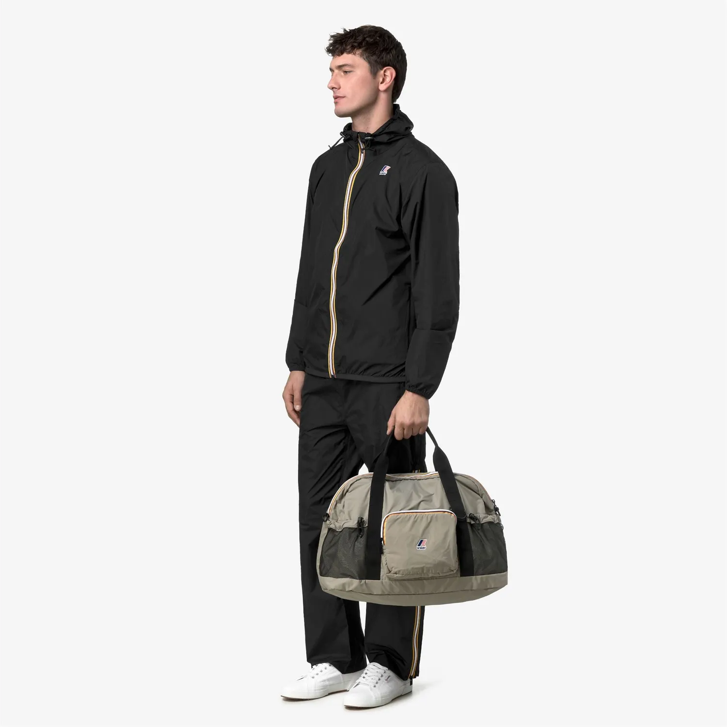 K-Way Le Vrai Marcel 4.0 geanta voiaj Beige Taupe impermeabila